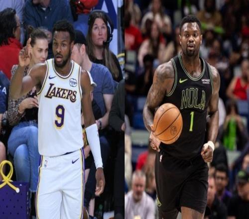 湖人3比0領先還有意外收獲，布朗尼季后賽得分碾壓鵜鶘狀元郎錫安