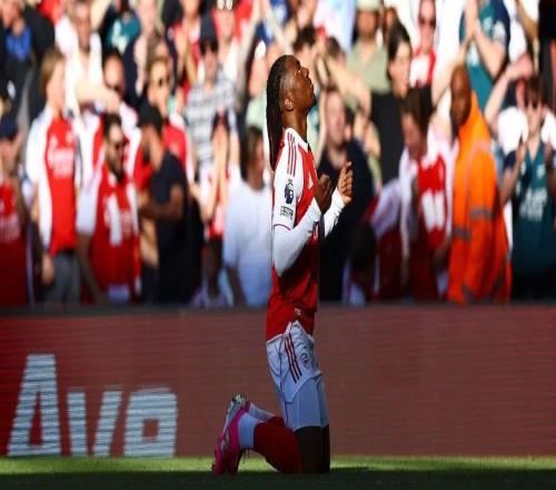 英超第34轮视频集锦：阿森纳10纽卡斯尔联，埃泽世界波破门