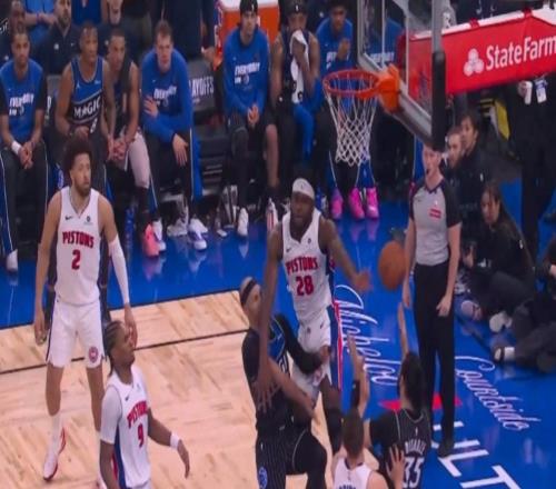 班凱羅14+11魔術三節領先活塞8分東部第1命懸一線！坎寧安17中5