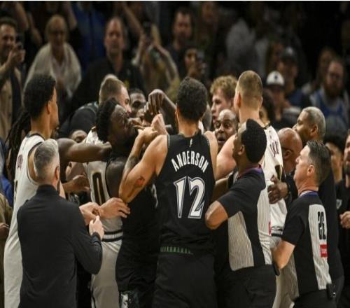 NBA官宣掘狼沖突罰單：約基奇罰5萬蘭德爾罰3.5萬無人被禁賽