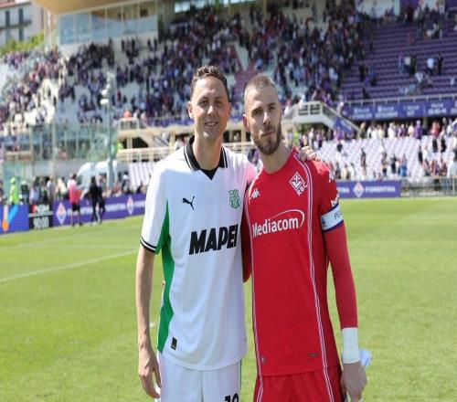 曼聯老隊友意甲重逢，馬蒂奇曬和德赫亞的合照