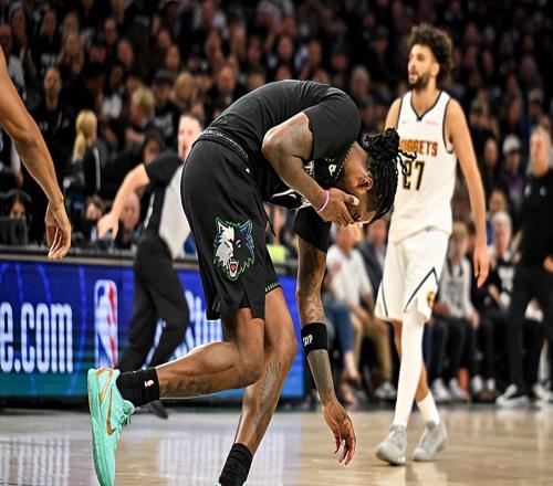 经历了三场平淡表现后，森林狼替补内线大将在G4中终于有所发挥了