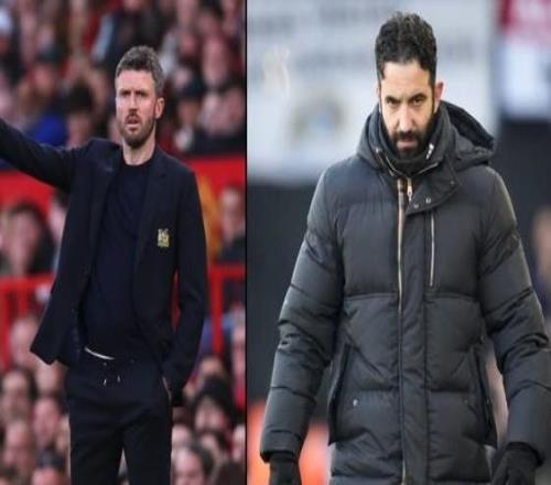 曼聯本賽季英超在卡里克治下13場9勝，阿莫林治下20場8勝