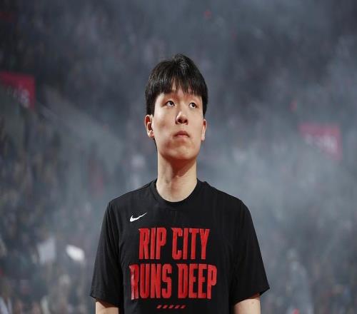 結束首次季后賽之旅，楊瀚森沒有得分，共出場4分34秒得到1籃板