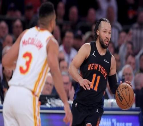 一邊倒！尼克斯29分打爆大黑馬：全場狂歡慶祝，布倫森爆砍39+8