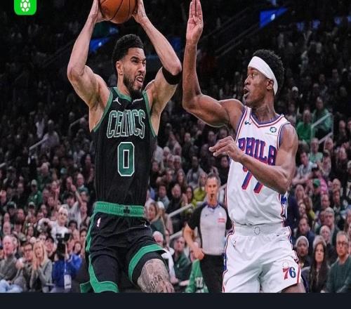 76人11397凱爾特人23挽救賽點(diǎn)，恩比德33+8，塔圖姆24+16