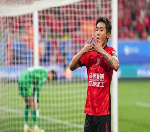 中超：成都蓉城隊勝河南隊