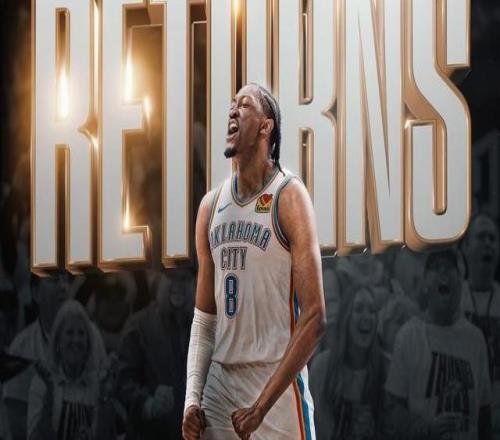 腿筋拉傷痊愈了雷霆二當家杰威西決G1能否出場