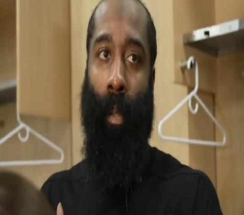 哈登：我們是一支超級自信的球隊，不過我們讓G1的勝利溜走了