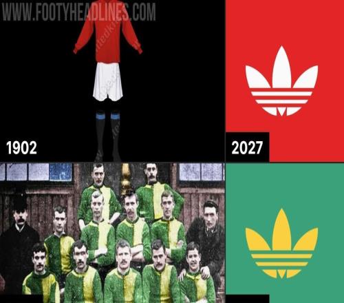 外媒：阿迪將推曼聯(lián)125周年第四球衣