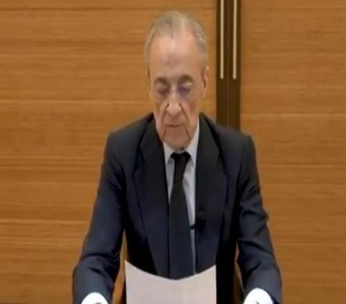 弗洛倫蒂諾在公證處公正：只要其擔任主席，皇馬就始終屬于會員