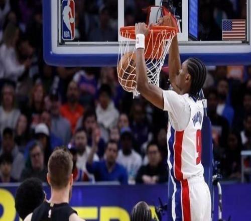 NBA东部半决赛G2活塞10797战胜骑士坎宁安25分