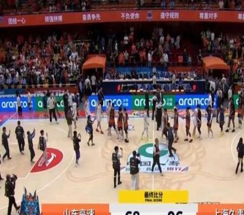 上海男篮大胜28分!2比0淘汰山东挺进半决赛