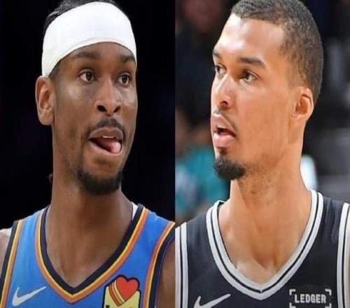 NBA西决来了!雷霆VS马刺赛程出炉,亚历山大PK文班亚马巅峰对决