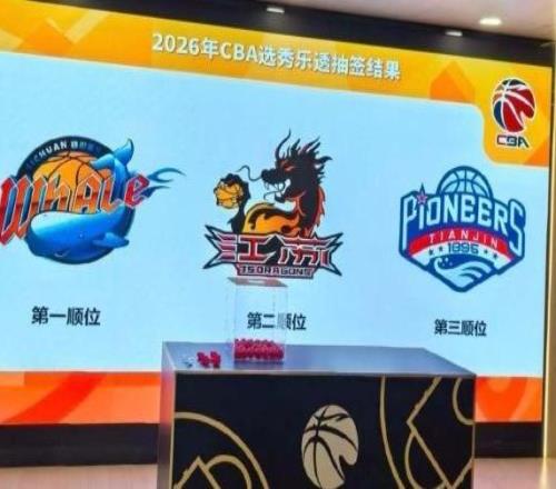 CBA乐透抽签：四川赛季全败收获状元签江苏榜眼