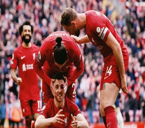 即将迎战热刺,利物浦官方回顾2023年若塔绝杀热刺进球