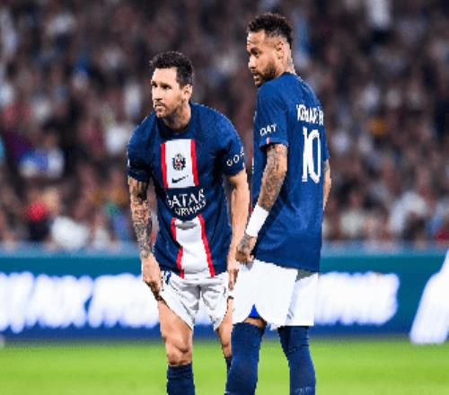 法甲梅西2助攻姆巴佩内马尔破门巴黎30升班马