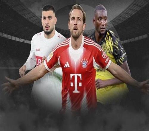 踢球者德甲上半程中锋评级:凯恩唯一世界级,吉拉西国脚级