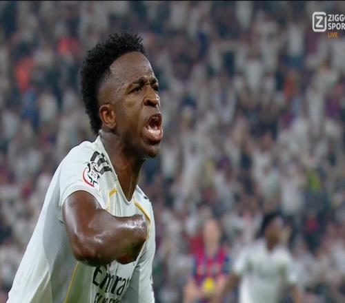 23场8球,巴萨是维尼修斯进球第二多的对手,仅次于瓦伦的9球