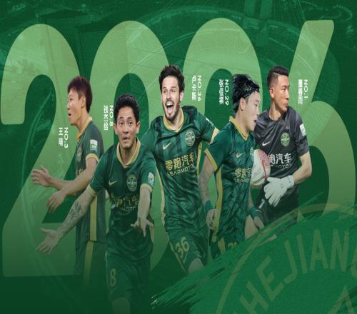 中超勁旅官宣與5名球員續約，新賽季將沖擊聯賽冠軍