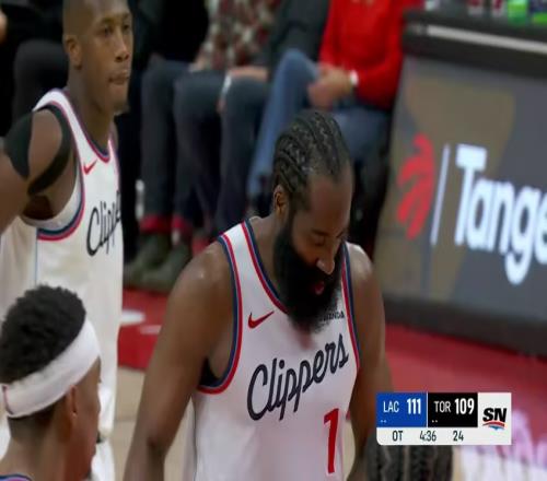 速效救心丸請備好！哈登變身指揮官，快船加時險勝猛龍