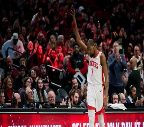 杜蘭特狂砍39分克星本色盡顯火箭險(xiǎn)勝森林狼延續(xù)希望