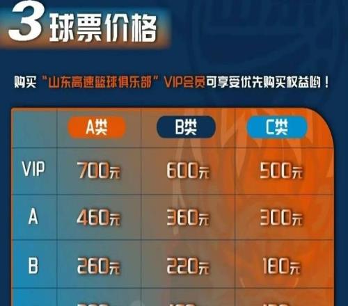 最低僅需50元！山東高速男籃濟南主場揭幕戰門票火熱開售