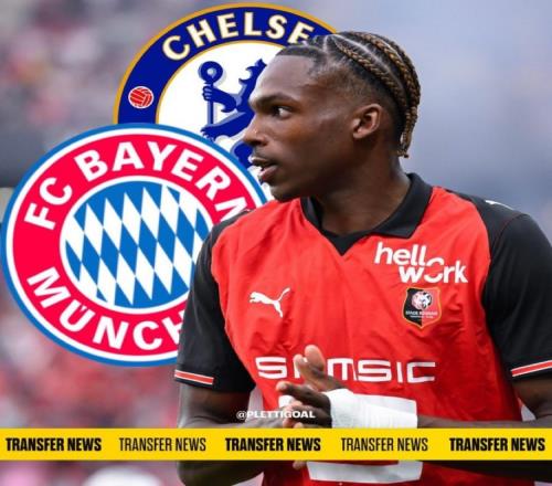 德天空報道切爾西積極推進冬季轉會引進雷恩后衛雅奎特，而拜仁也在密切關注情況_德甲直播