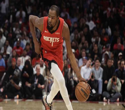 火箭隊(duì)凱文杜蘭特37歲高齡大勝森林狼隊(duì)后：我?guī)?lái)能量，兄弟