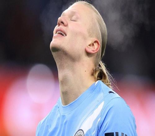 哈蘭德已連續7場沒非點球進球，為五大聯賽生涯最長