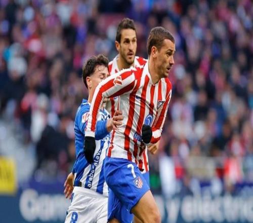 格列茲曼生涯第550次出戰西甲，其中代表馬競335場隊史第6