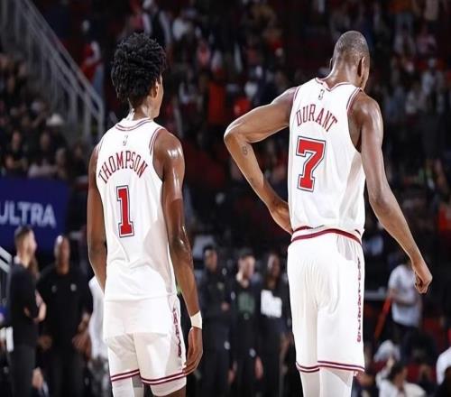 打弱隊還是很輕松的，火箭后場新星在天賦方面的優勢相當明顯