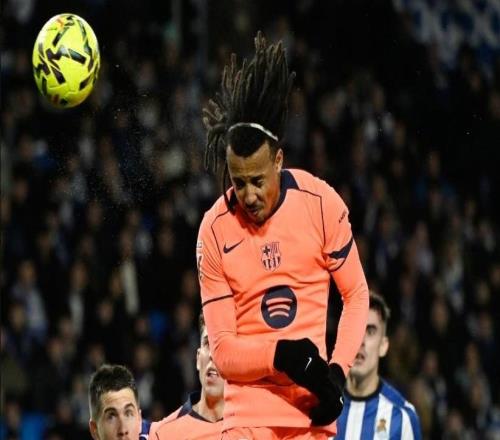 0607賽季以來，巴薩是五大聯賽第2支單場5中門框并輸球的球隊