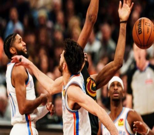 霍姆格倫28+8+2封蓋，亞歷山大完爆米神逼近NBA神跡，雷霆勝騎士