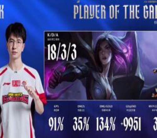 Elk卡莎秀翻全场砍下1833的华丽战绩斩获本局MVP!