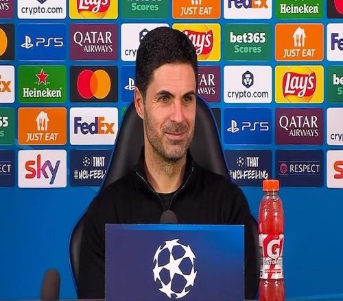 阿爾特塔：提前出線是巨大獎賞奪冠我們先堅持到5月