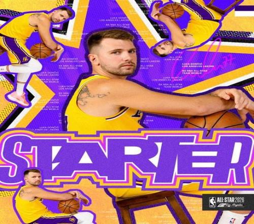 新的時代，東契奇生涯首奪全明星票王，此前10年詹姆斯7次奪魁