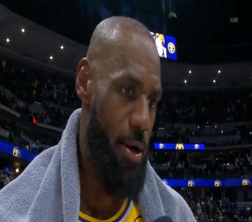 詹姆斯：祝賀東契奇榮膺全明星票王今晚我的失誤有點多了