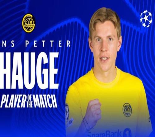 轟出世界波，海于格當(dāng)選博德閃耀vs曼城一役全場最佳球員