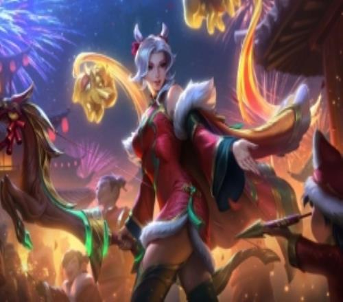 LOL發(fā)布春節(jié)主題皮膚原畫：爆竹一聲響，峽谷迎新春