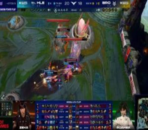 韓華變韓滔HLE領(lǐng)先6k主動開大龍Kanavi懲戒失誤,差點被BRO翻盤