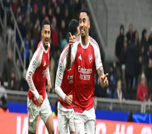 歐冠：國際米蘭13阿森納視頻集錦，熱蘇斯雙響、哲凱賴什世界波