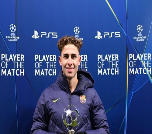 梅開二度，費爾明當選布拉格斯拉維亞vs巴薩全場最佳球員