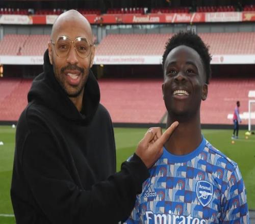 亨利：數據無法體現薩卡的影響力，只有真正看比賽才能感受到