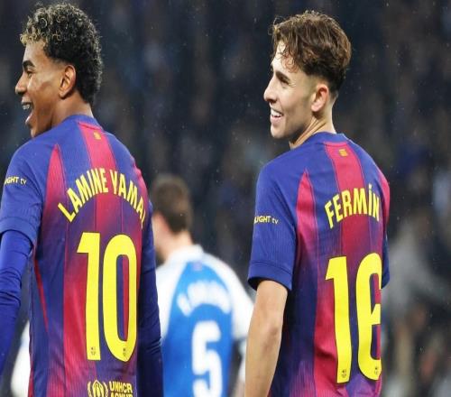 10球10助，費爾明成本賽季五大聯賽第4位進球助攻均上雙球員