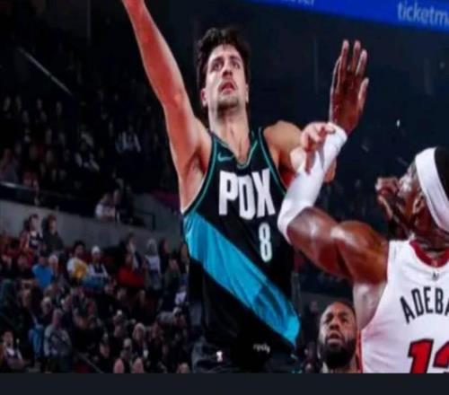 开拓者127110热火迎4连胜,杨瀚森未登场,阿夫迪亚20+7伤退