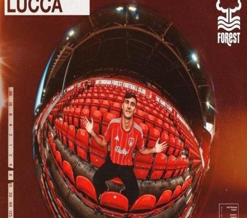 官方：諾丁漢森林租借那不勒斯前鋒盧卡，含選擇買斷條款