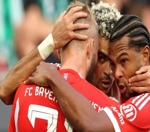 拜仁本賽季德甲下半場進(jìn)了42球，其他球隊總進(jìn)球數(shù)最多38球