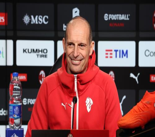 阿莱格里:国米有52分所以他们是争四热门,但这只是数学问题