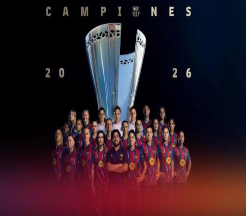 男女足雙殺,巴薩女足擊敗皇馬女足奪得本賽季女子西超杯冠軍